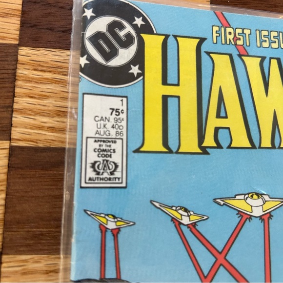 Hawkman No. 1 August 1986 DC Comics Second Series First Printing - Picture 4 of 7